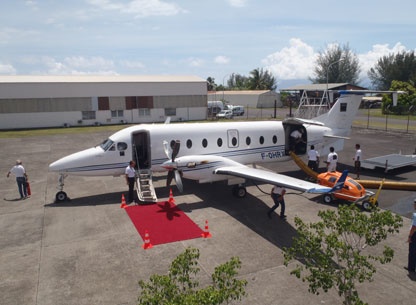 Business aviation aircraft in French Polynesia